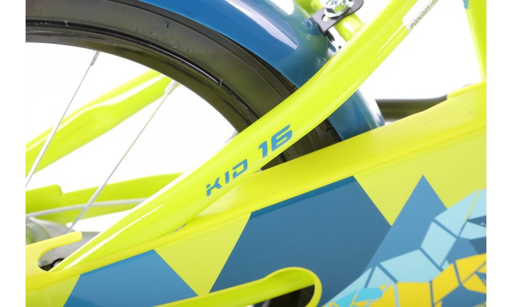 Rower dziecięcy Romet Tom 16  - zielono-niebieski