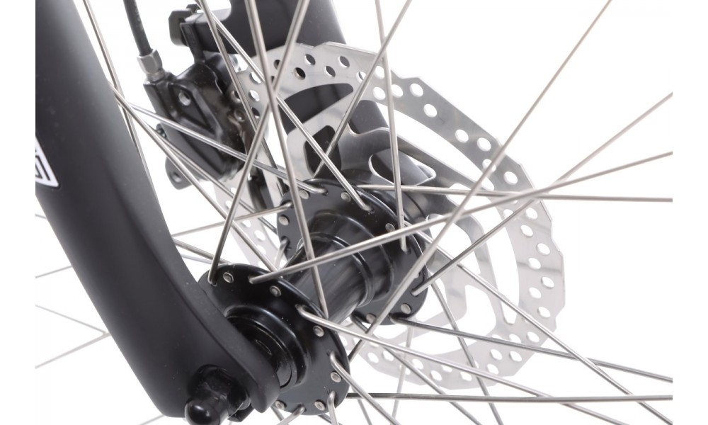 Rower crossowy elektryczny Romet Orkan 1 M MM - zielony-czarny