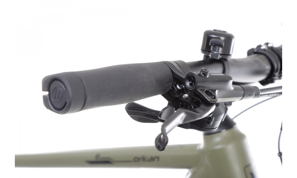 Rower crossowy elektryczny Romet Orkan 1 M MM - zielony-czarny