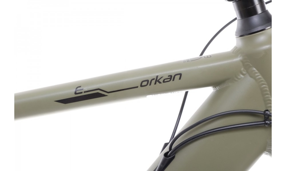 Rower crossowy elektryczny Romet Orkan 1 M MM - zielony-czarny