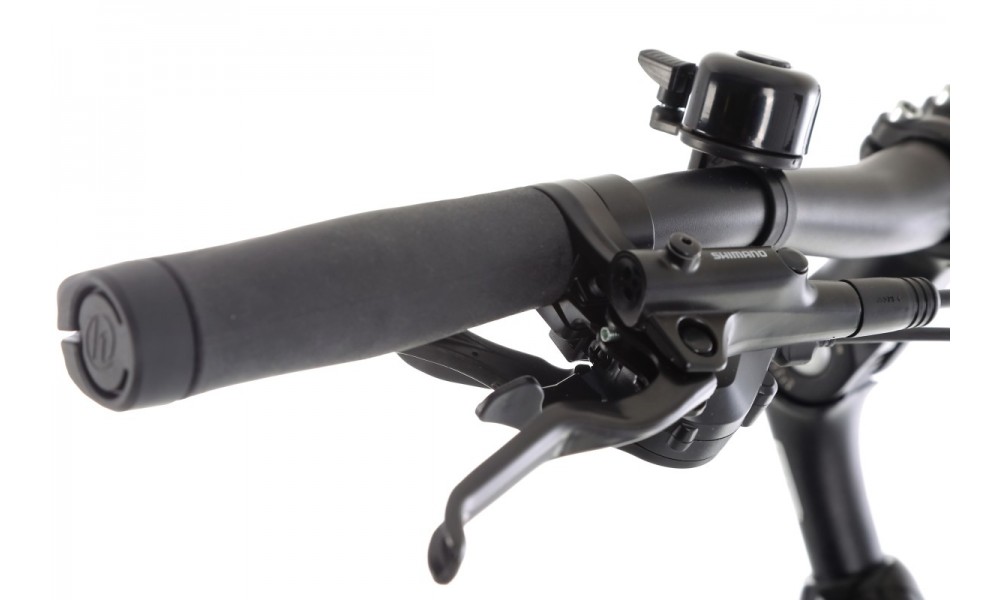 Rower trekkingowy elektryczny Romet Gazela 1MM - biały-grafitowy