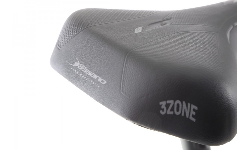 Rower trekkingowy elektryczny Romet Gazela 1MM - biały-grafitowy