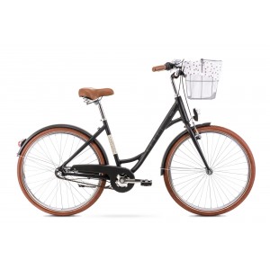 Rower miejski Romet Pop Art Eco 26 - czarny 1