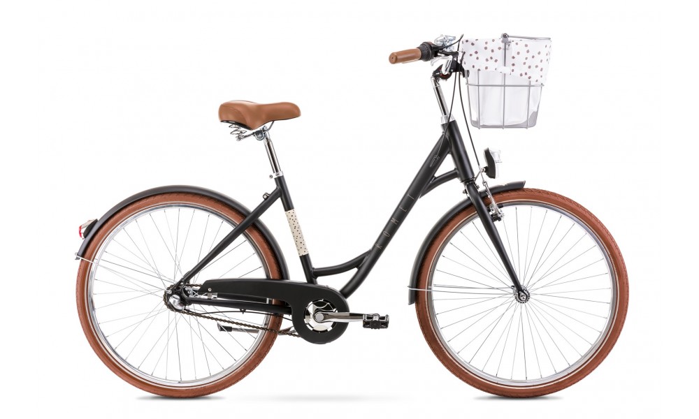 Rower miejski Romet Pop Art Eco 26 - czarny