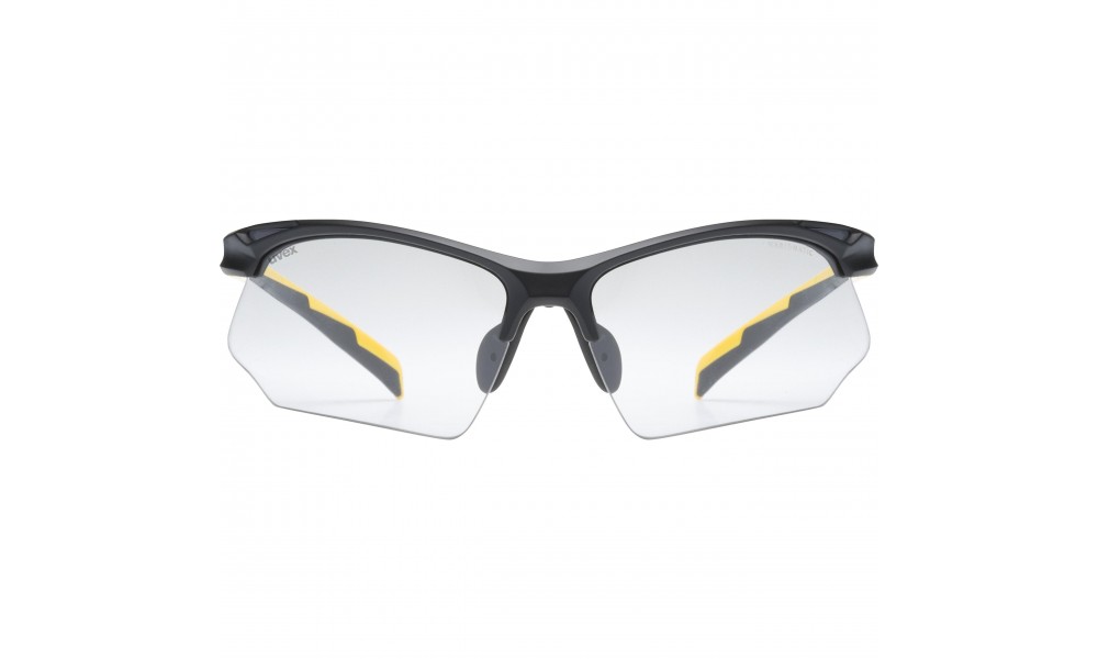 Okulary Uvex Sportstyle 802 vario - czarno-żółty