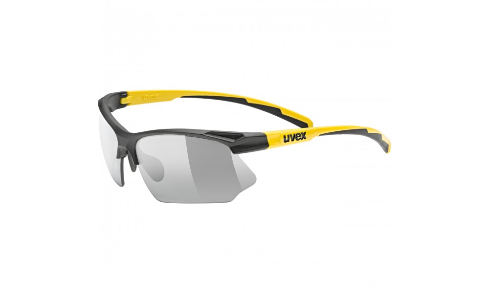 Okulary Uvex Sportstyle 802 vario - czarno-żółty