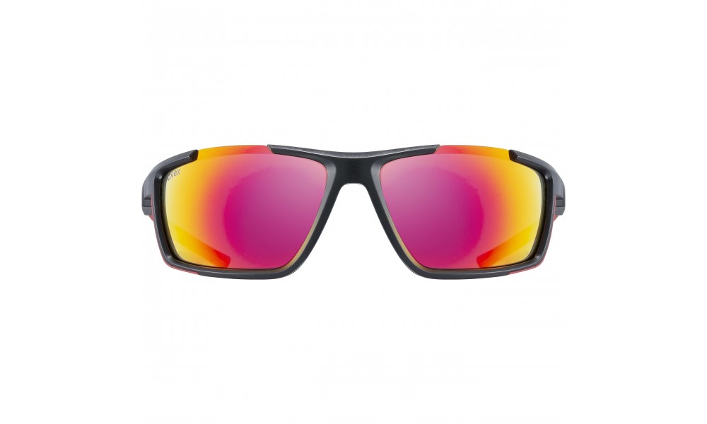 Okulary Uvex Sportstyle 310 - czarno-czerwony