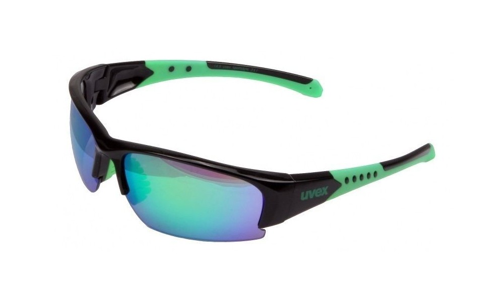Okulary Uvex Sportstyle 217 - zielono-czarny