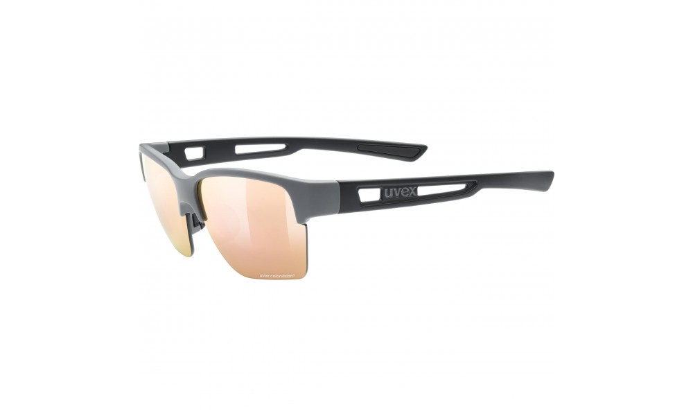 Okulary Uvex Sportstyle 805 colorvision - szaro-czarny