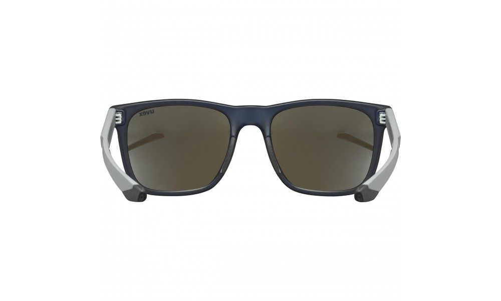 Okulary Uvex Lgl 42 - niebiesko-szary