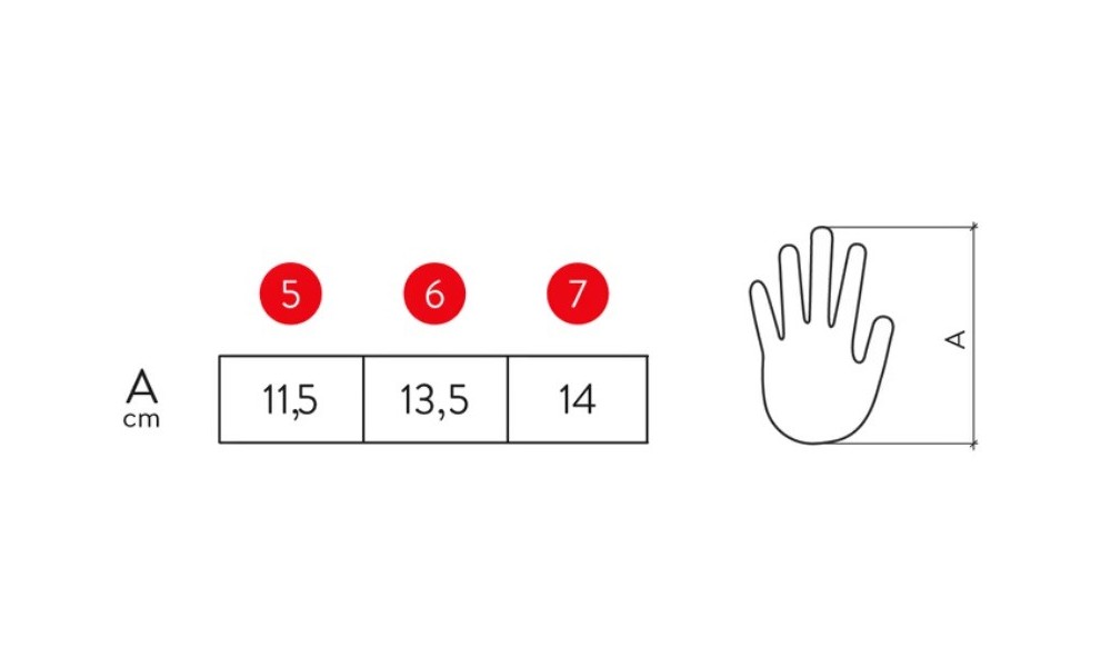 Rękawiczki Woom Tens - czarny