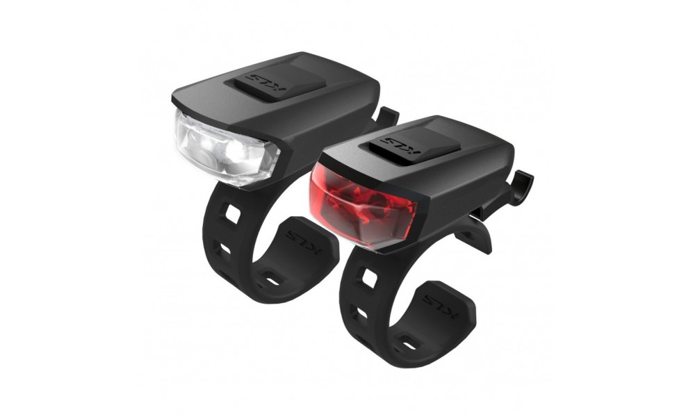 Zestaw oświetlenia KLS Vega USB - czarny