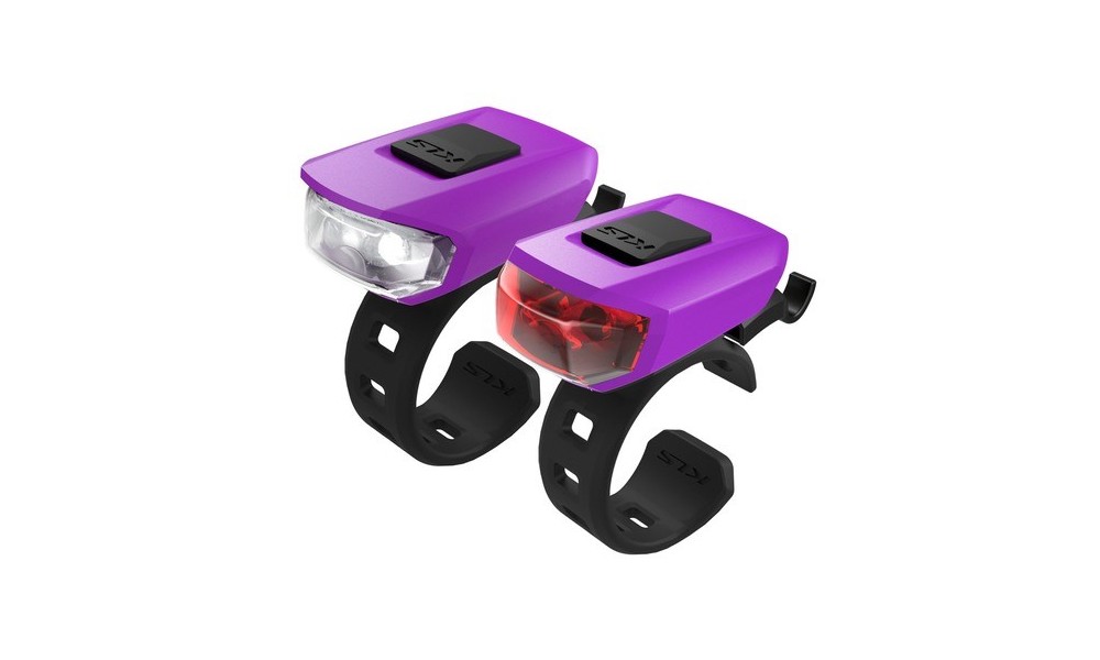 Zestaw oświetlenia KLS Vega USB - fioletowy