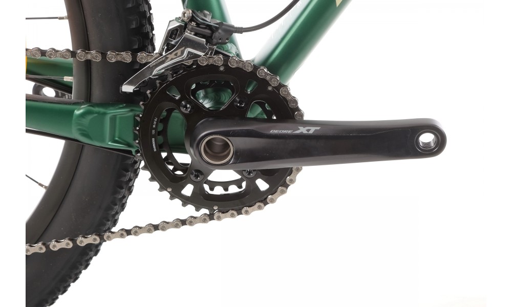 Rower górski Merida Big Nine 700 - zielony-żółty