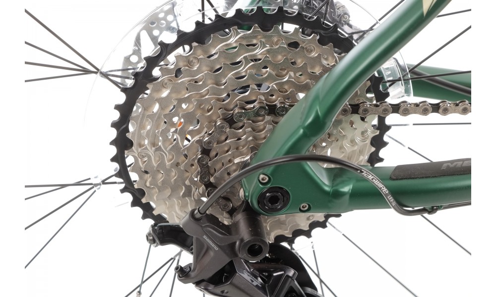 Rower górski Merida Big Nine 700 - zielony-żółty