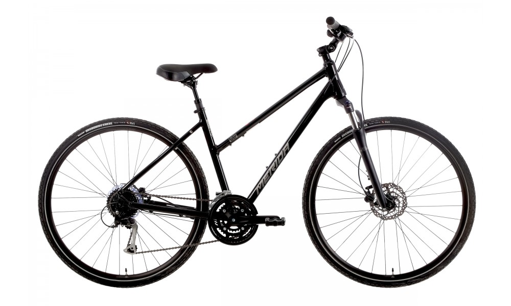 Rower crossowy Merida Crossway 100 Lady - czarny-szary