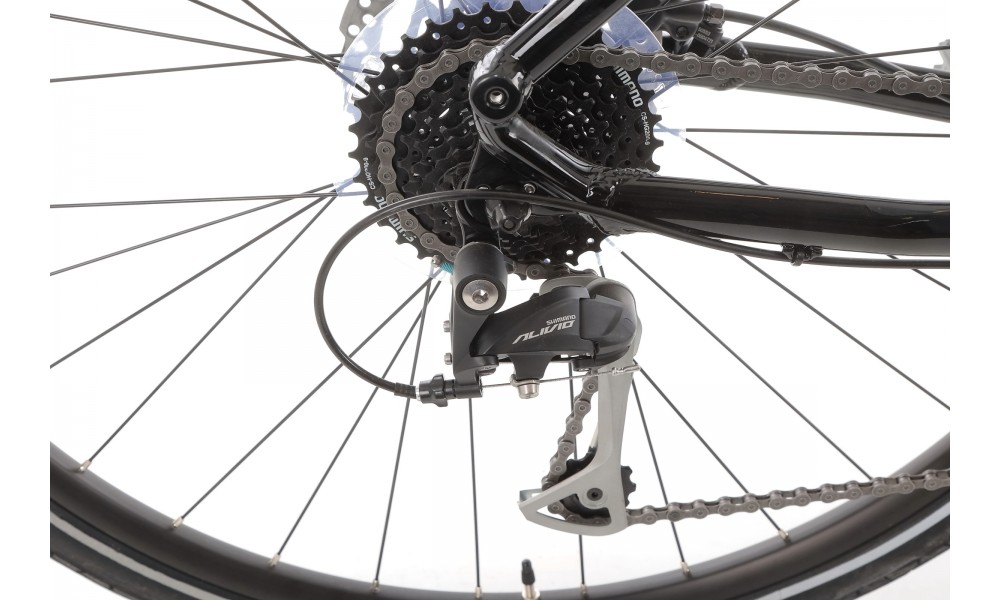 Rower crossowy Merida Crossway 100 Lady - czarny-szary