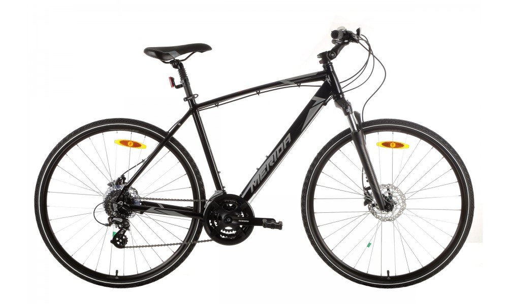 Rower crossowy Merida Crossway 15 - czarny-szary