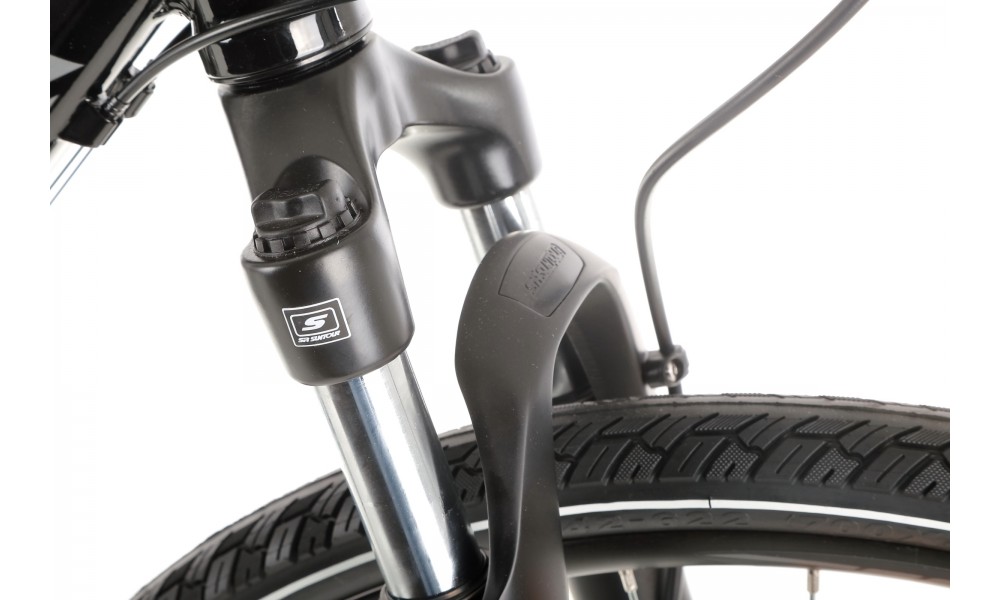 Rower crossowy Merida Crossway 15 - czarny-szary