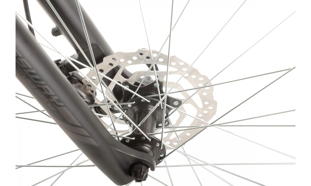 Rower crossowy Merida Crossway 15 - czarny-szary