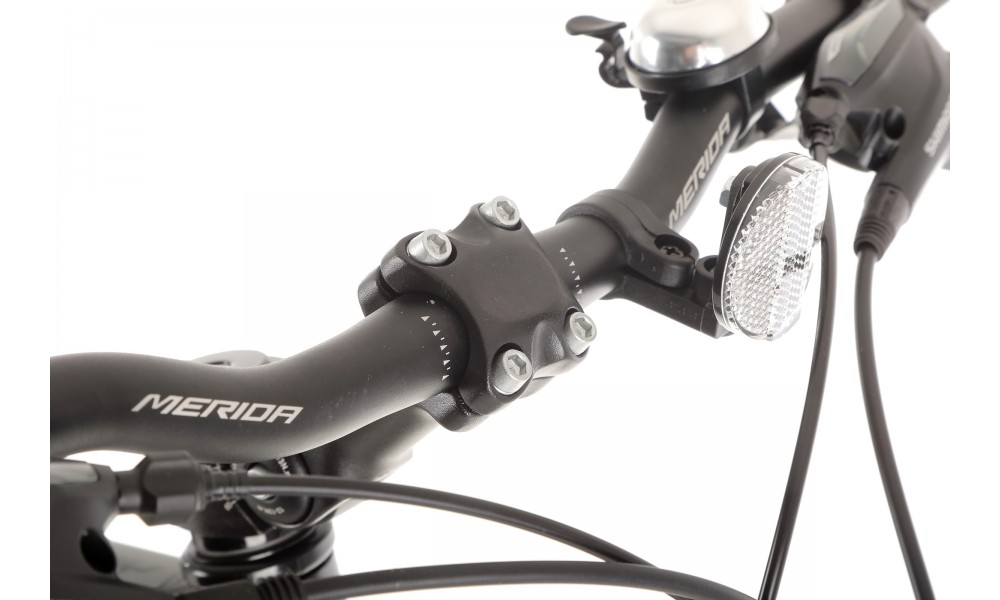 Rower crossowy Merida Crossway 15 - czarny-szary