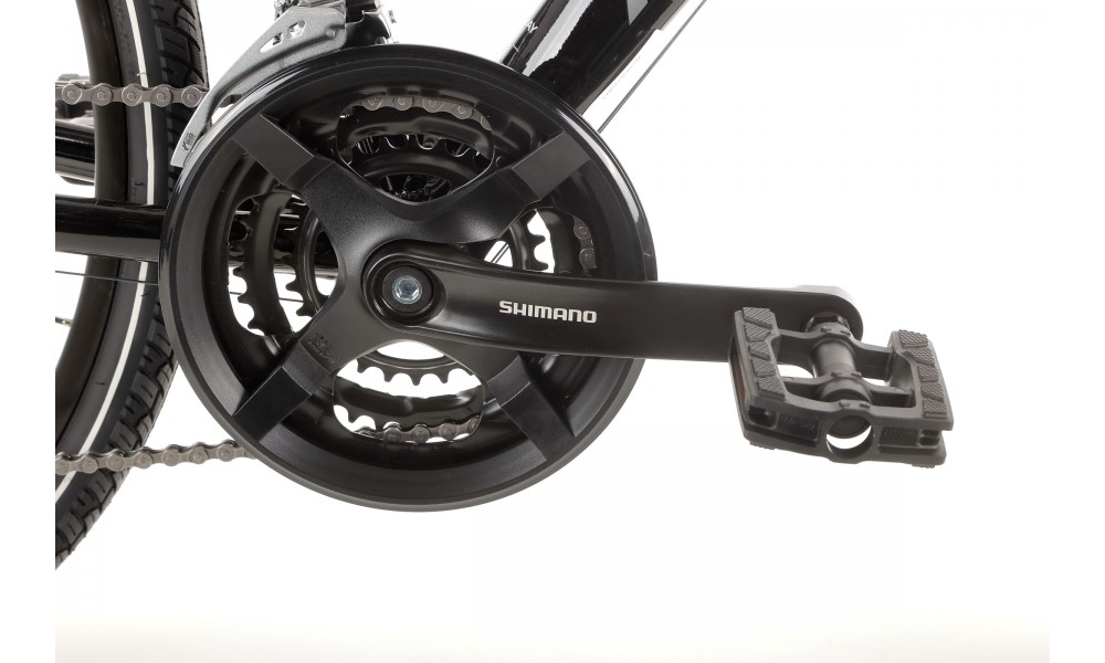 Rower crossowy Merida Crossway 15 - czarny-szary