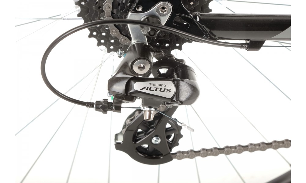 Rower crossowy Merida Crossway 15 - czarny-szary