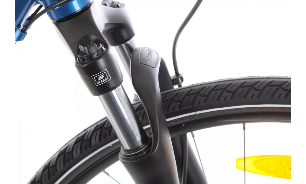 Rower crossowy Merida Crossway 15 - niebieski-biały