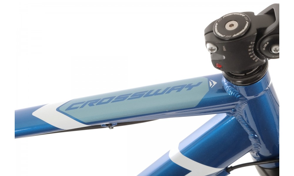 Rower crossowy Merida Crossway 15 - niebieski-biały