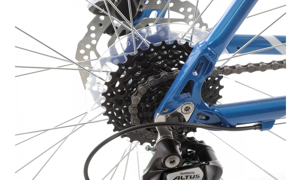 Rower crossowy Merida Crossway 15 - niebieski-biały