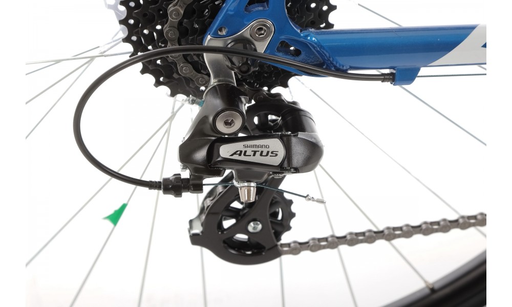 Rower crossowy Merida Crossway 15 - niebieski-biały