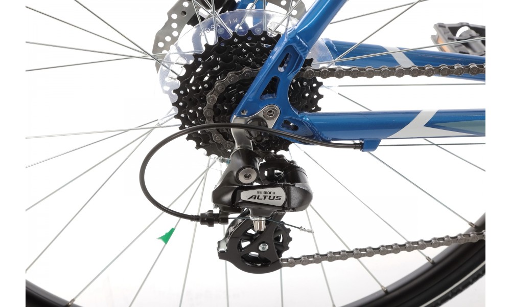 Rower crossowy Merida Crossway 15 - niebieski-biały