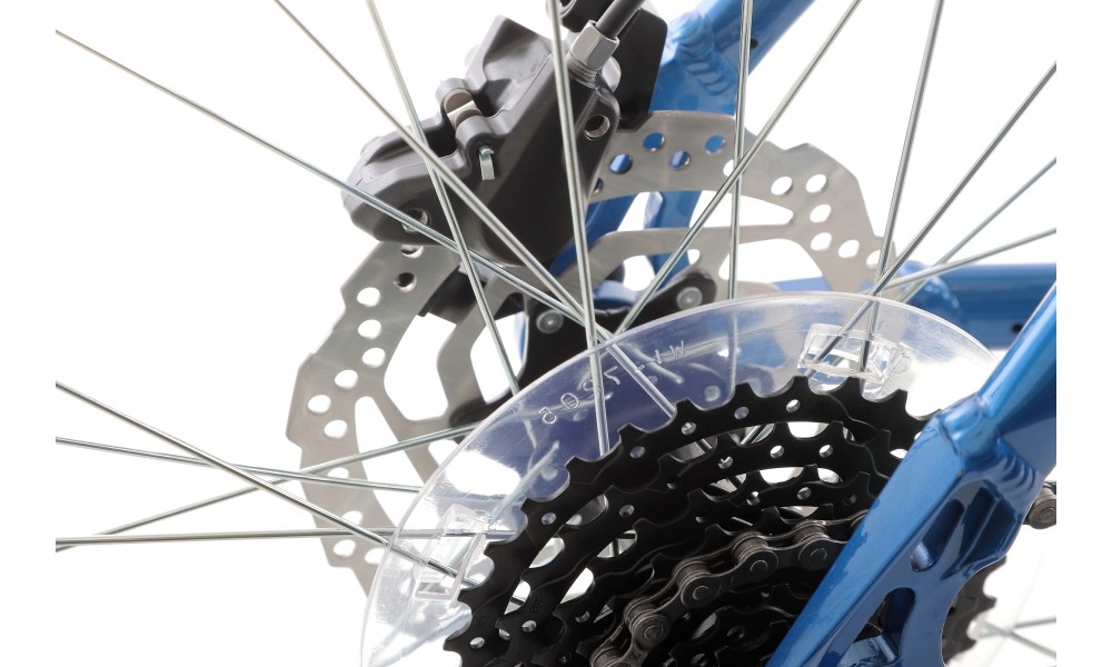 Rower crossowy Merida Crossway 15 - niebieski-biały