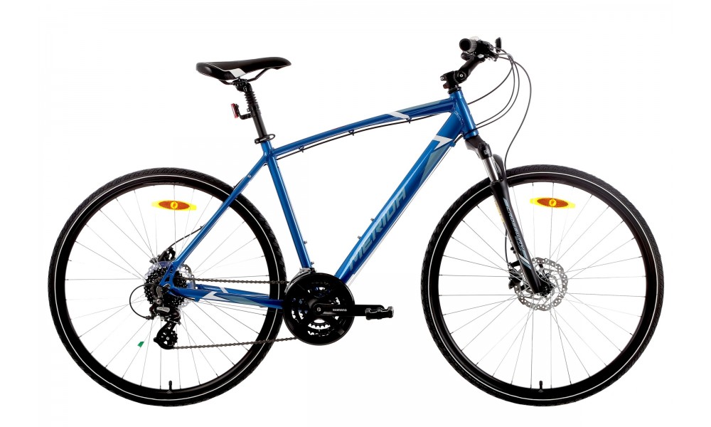 Rower crossowy Merida Crossway 15 - niebieski-biały