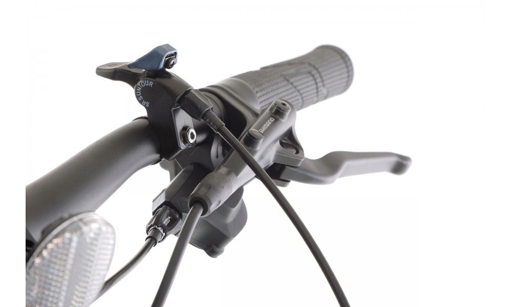 Rower crossowy Merida Crossway 500 - czarny-srebrny