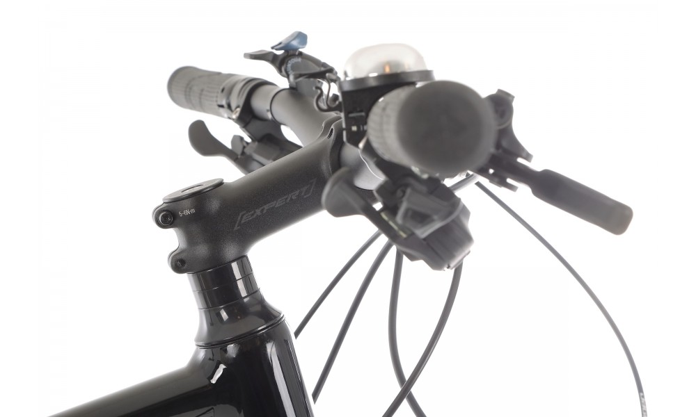 Rower crossowy Merida Crossway 500 - czarny-srebrny