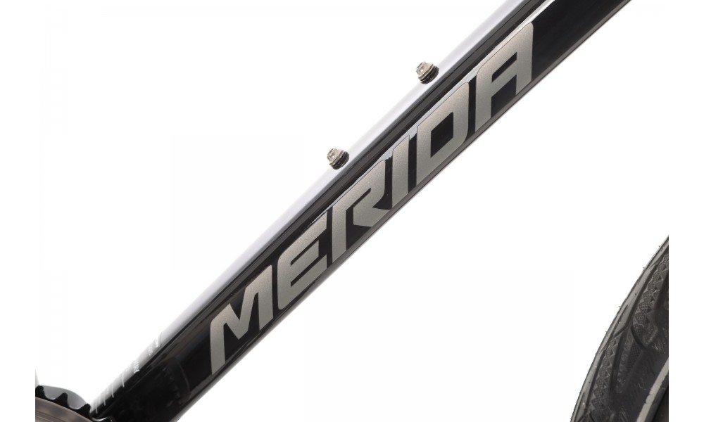 Rower crossowy Merida Crossway 500 - czarny-srebrny