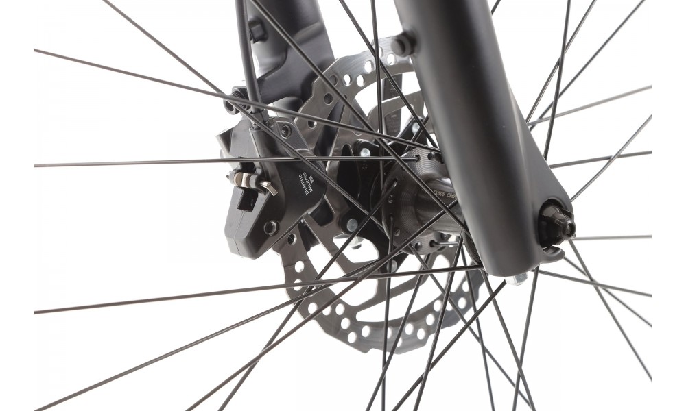 Rower crossowy Merida Crossway 500 - czarny-srebrny