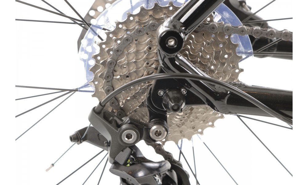 Rower crossowy Merida Crossway 500 - czarny-srebrny