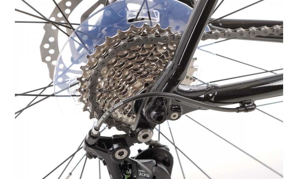 Rower szosowy Merida Scultura 400 - czarny-srebrny