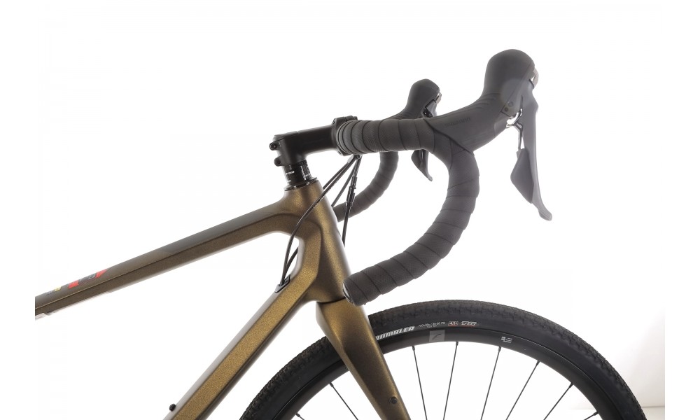 Rower gravel Merida Silex 7000  - złoty-czarny