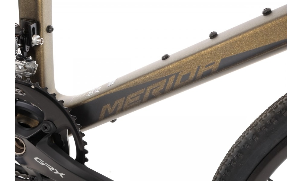Rower gravel Merida Silex 7000  - złoty-czarny