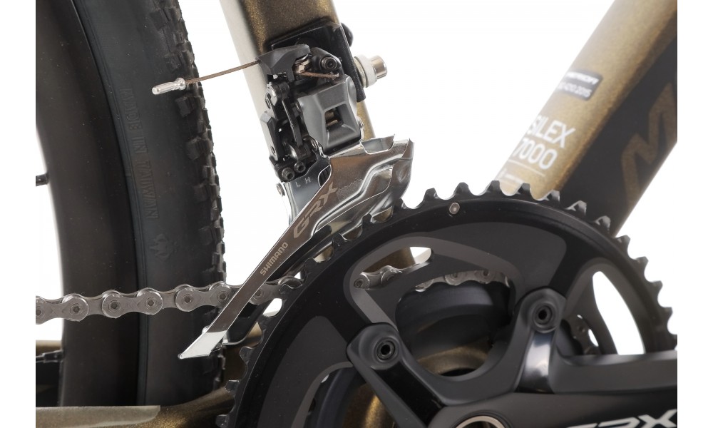 Rower gravel Merida Silex 7000  - złoty-czarny