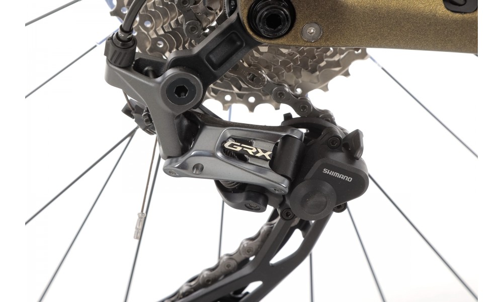 Rower gravel Merida Silex 7000  - złoty-czarny