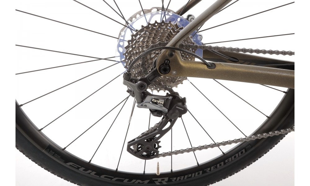 Rower gravel Merida Silex 7000  - złoty-czarny