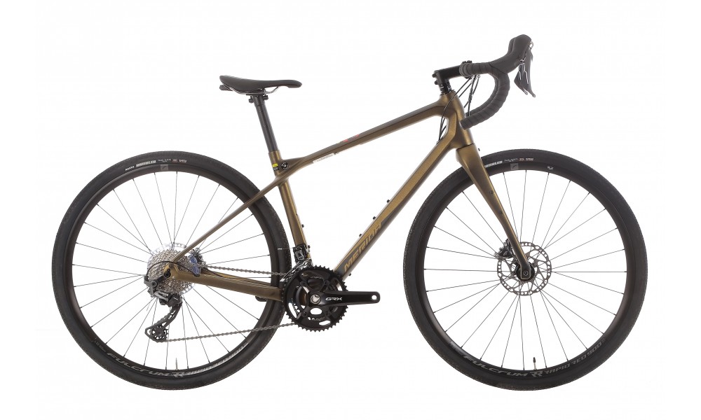 Rower gravel Merida Silex 7000  - złoty-czarny