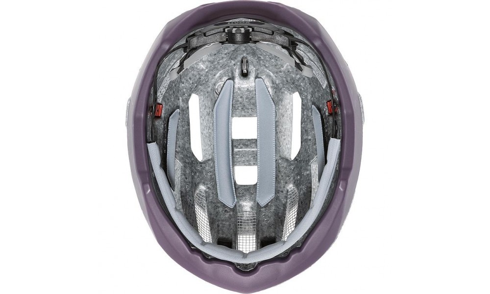 Kask rowerowy Uvex Gravel-x - szary-fioletowy