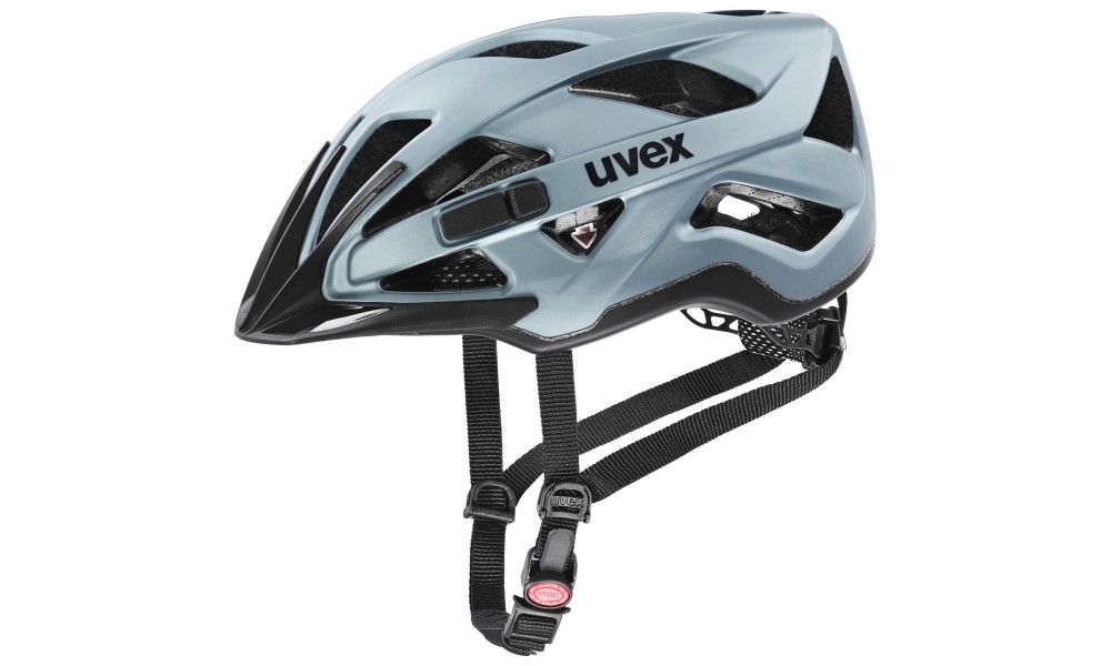 Kask rowerowy Uvex Active CC - niebieski matowy