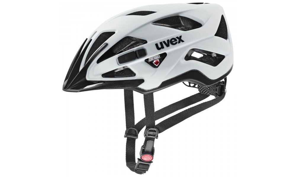 Kask rowerowy Uvex Active CC - jasnoszary