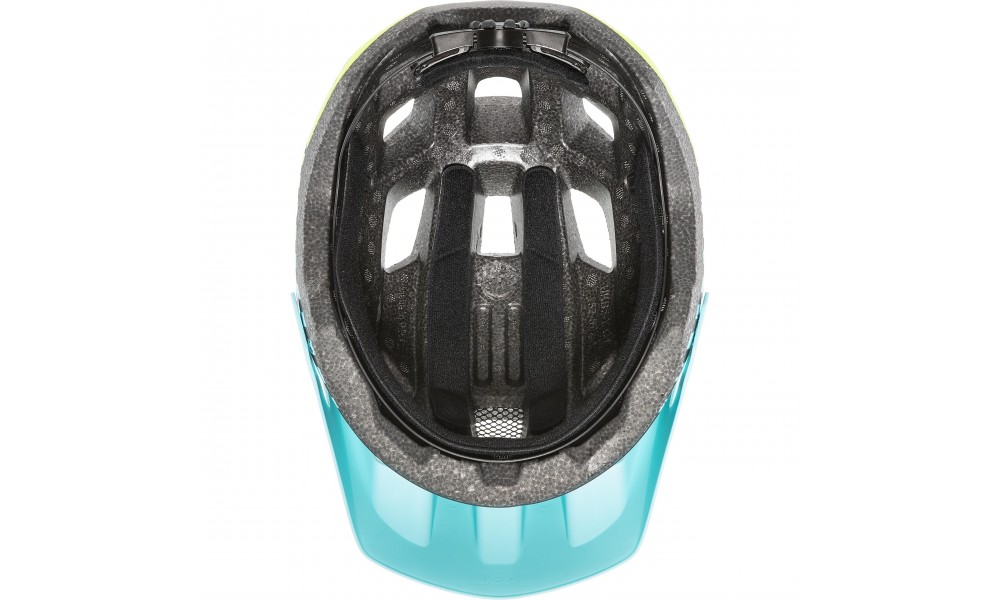 Kask rowerowy Uvex Access - czarno-niebieski